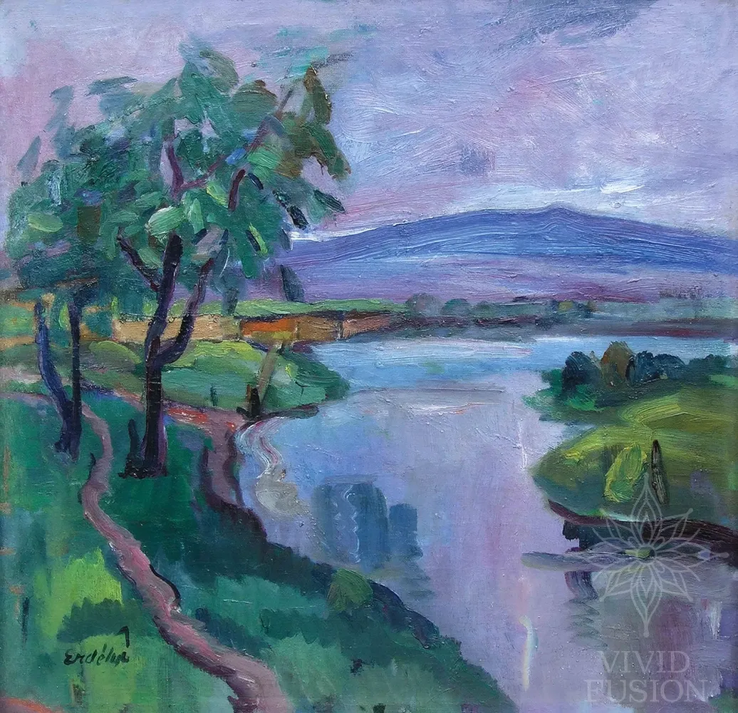 Картина «На берегах річки Уж»