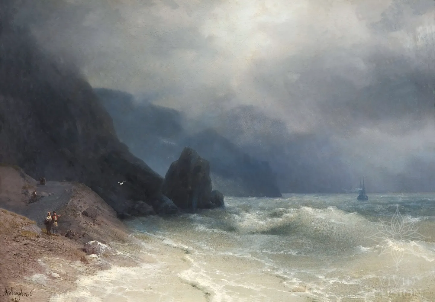 Картина «Морське узбережжя»
