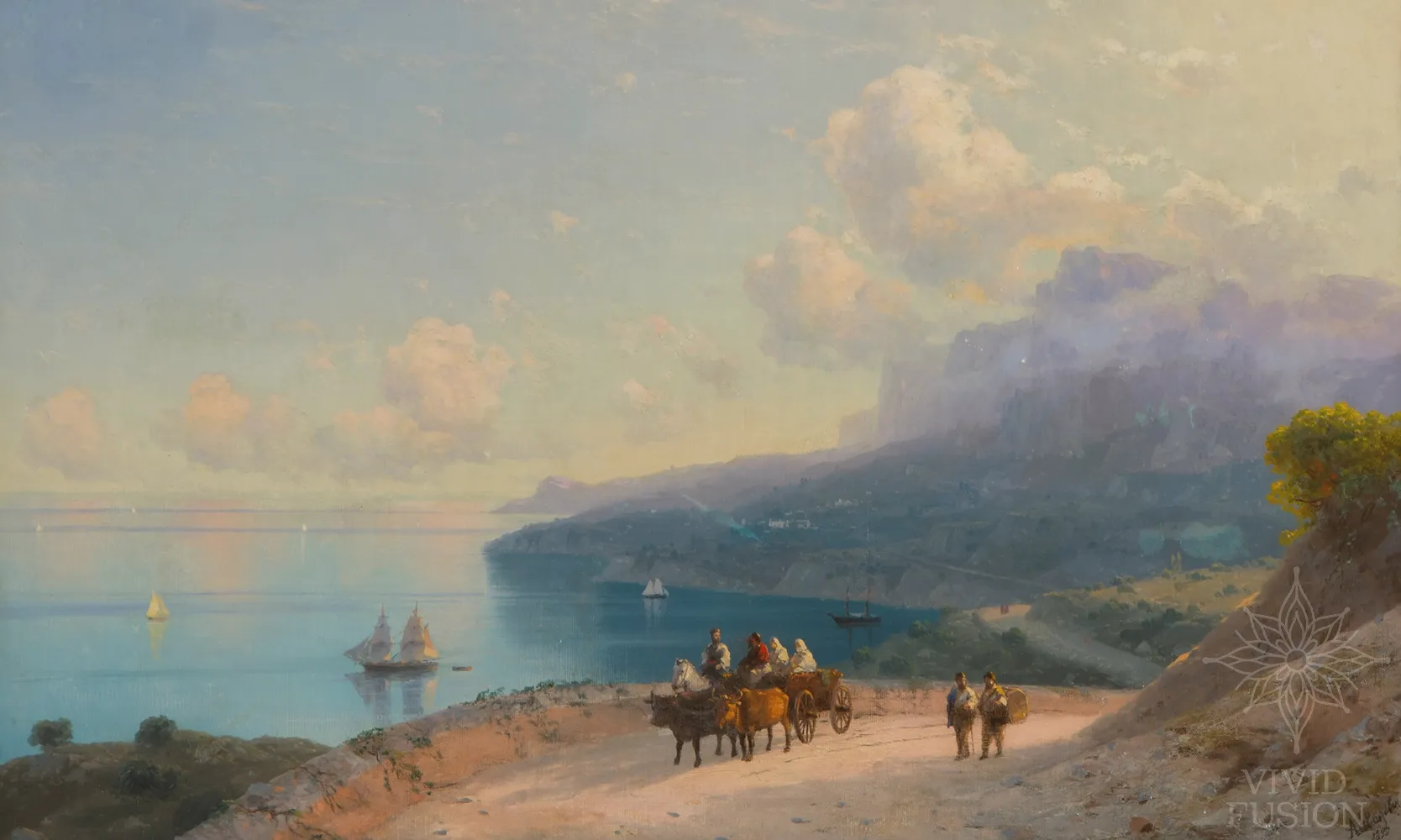 Картина «Морський берег (Кримське узбережжя біля Ай-Петрі)»