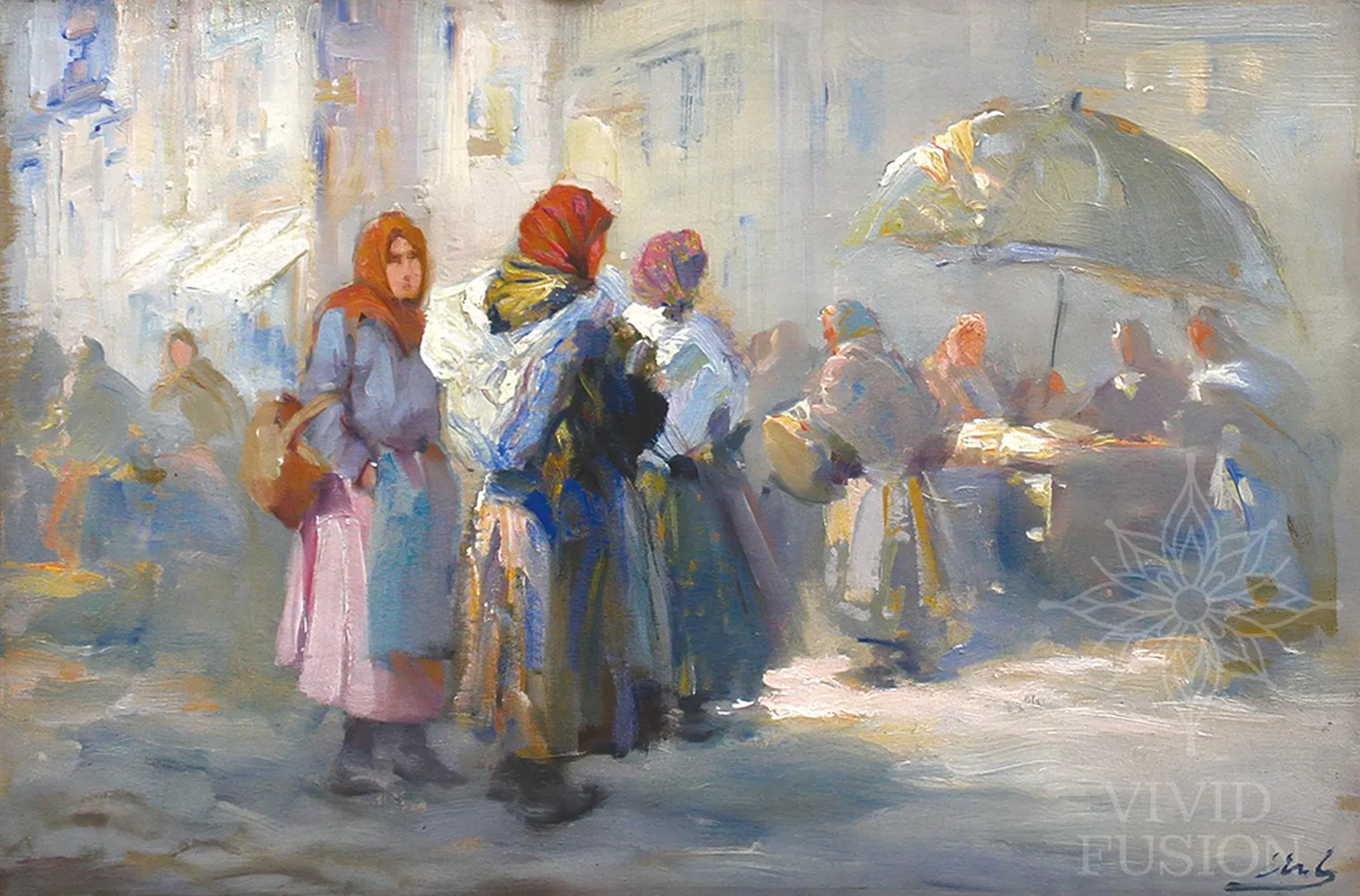 Картина «На ринку»