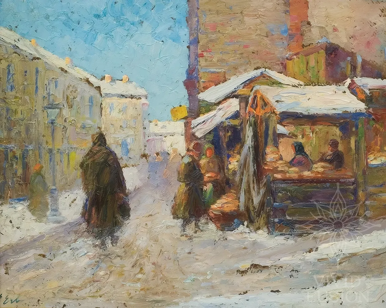 Картина «Зима у Львові»