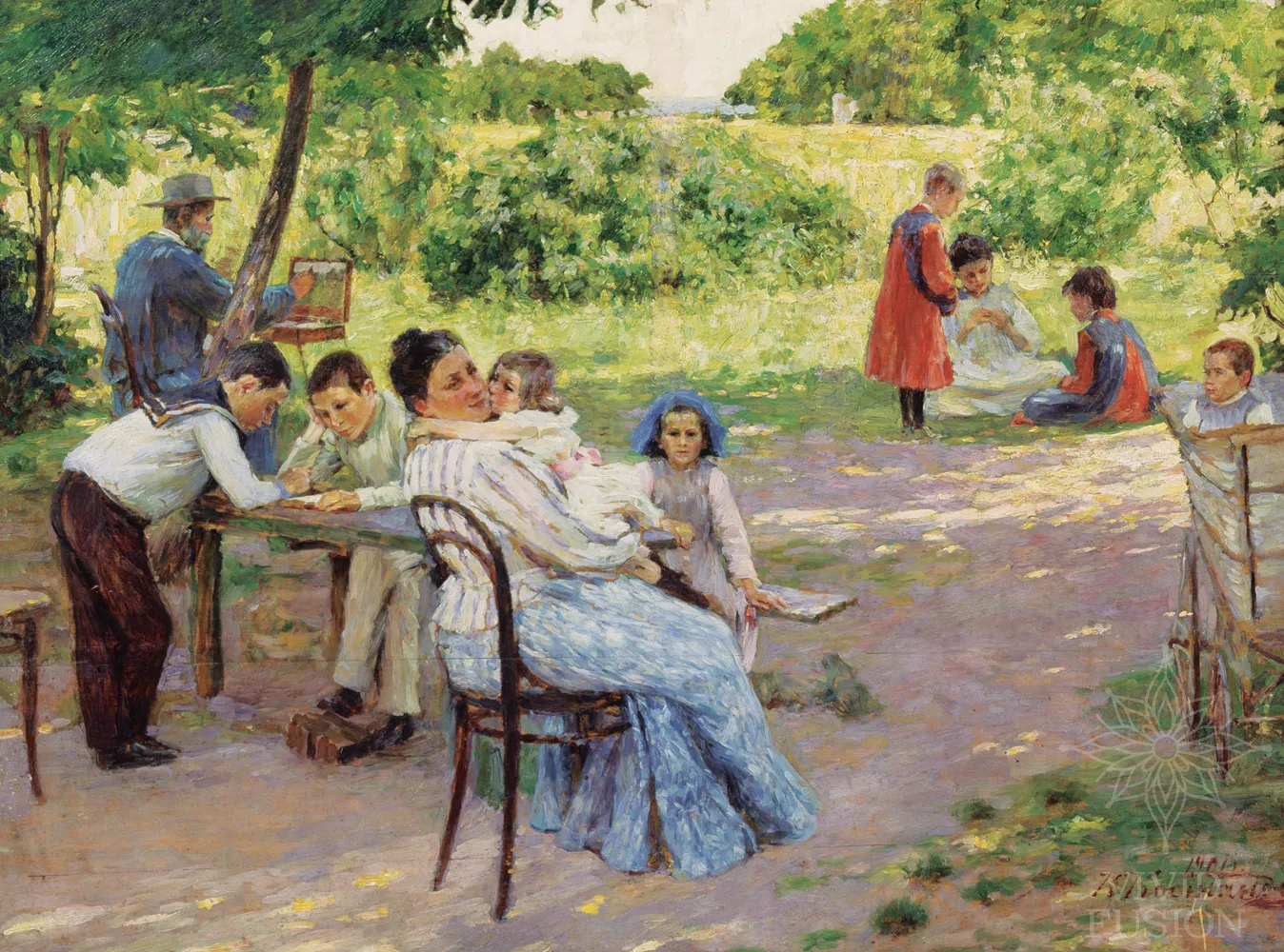 Картина «Родина художника»