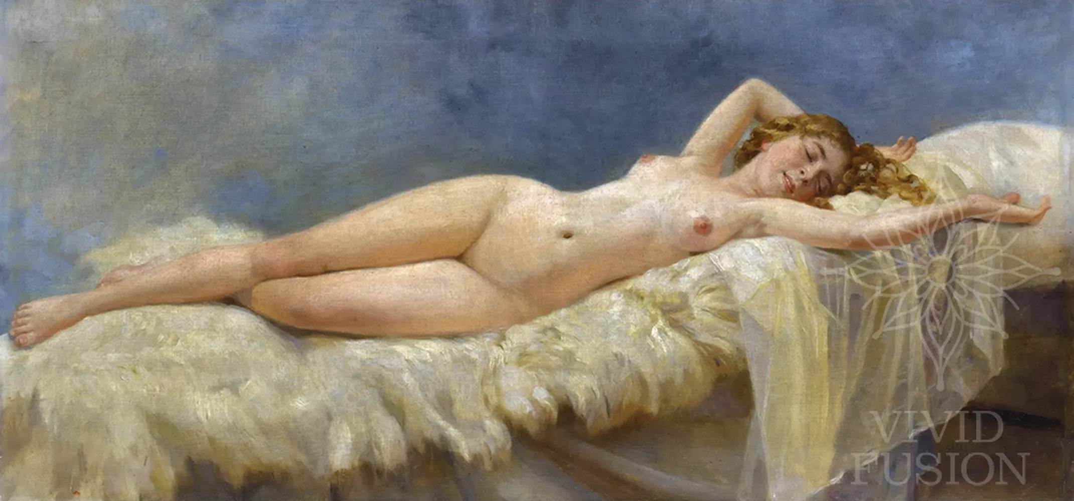 Картина «Оголена, що лежить»