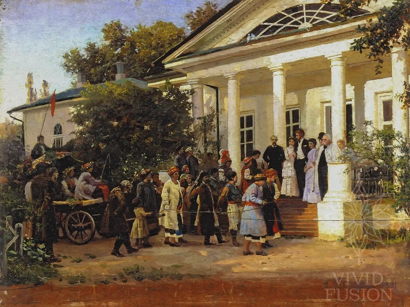 Картина «Весілля в Україні»