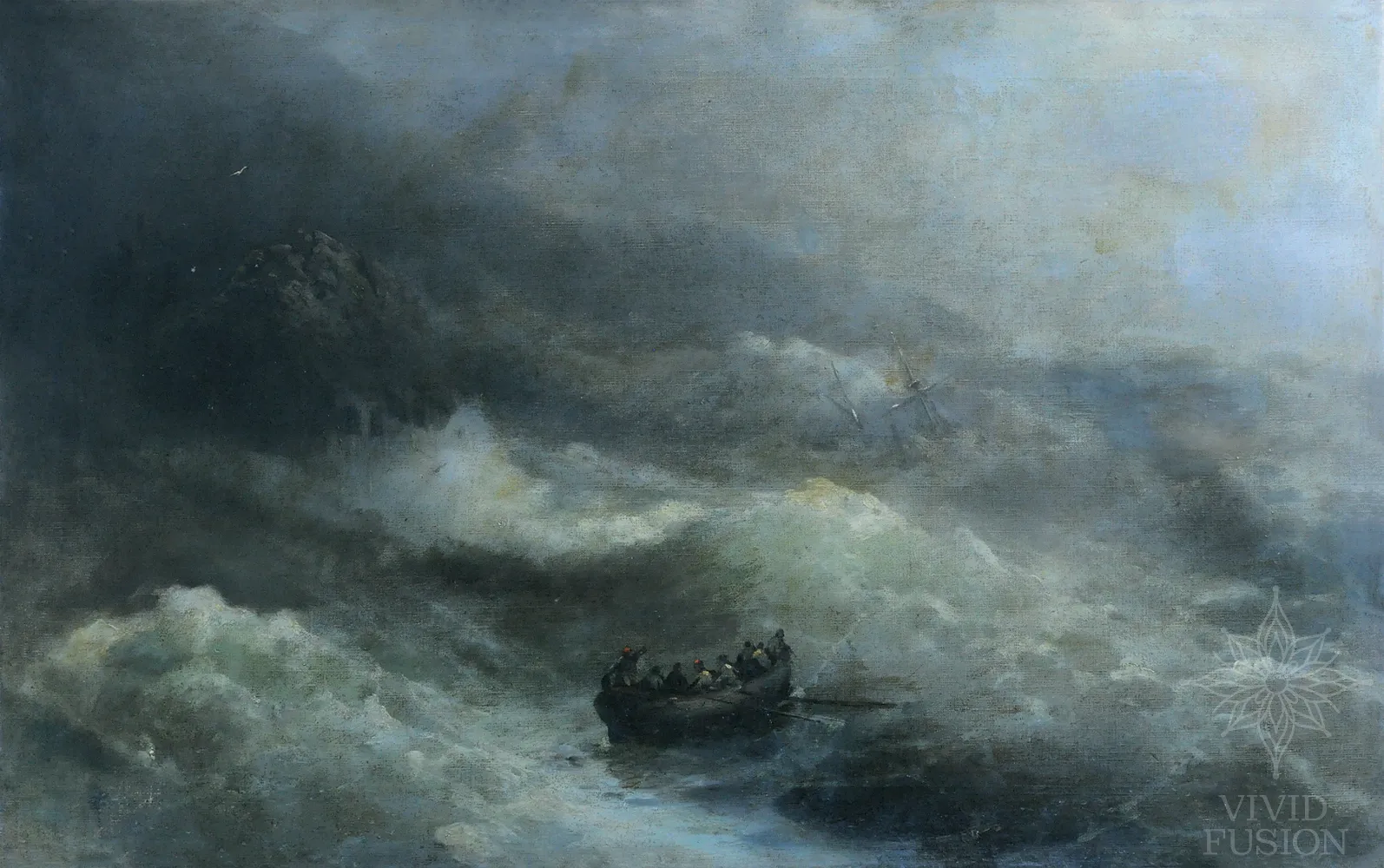 Картина «Буря на морі»