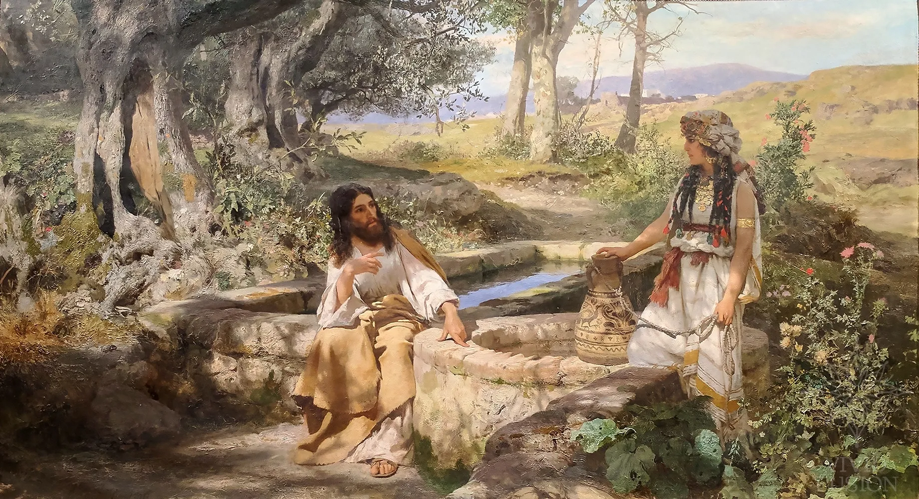 Картина «Христос і самаритянка»