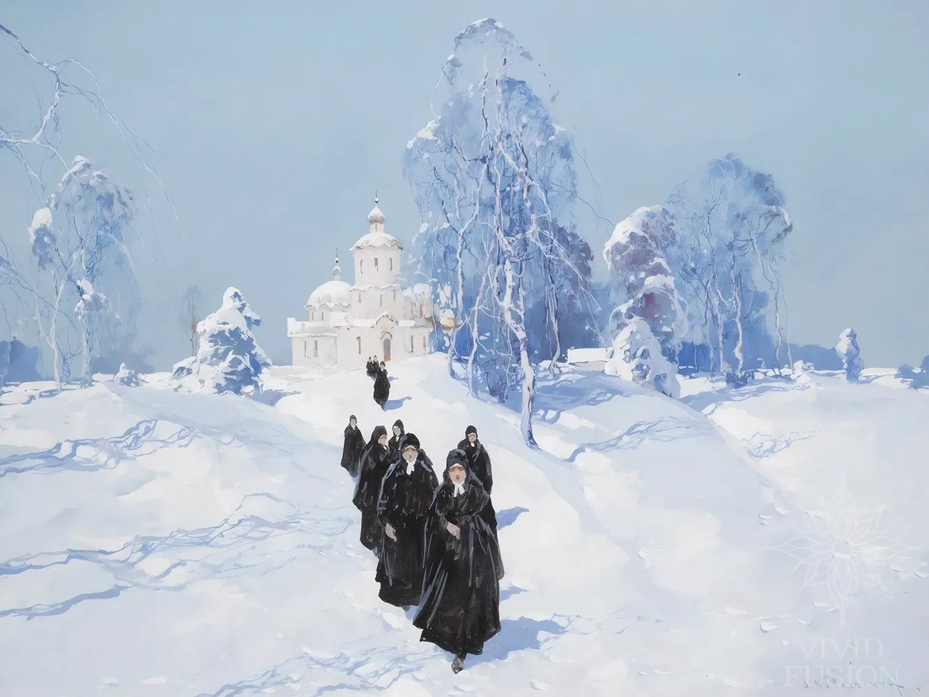 Картина «Зима. Черниці»