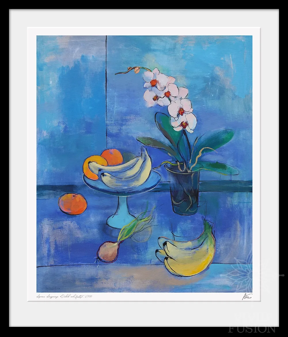 Картина «Orchid and fruits»
