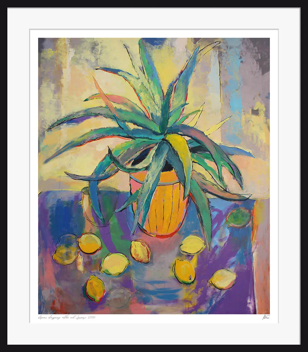 Картина «Aloe and Lemons»