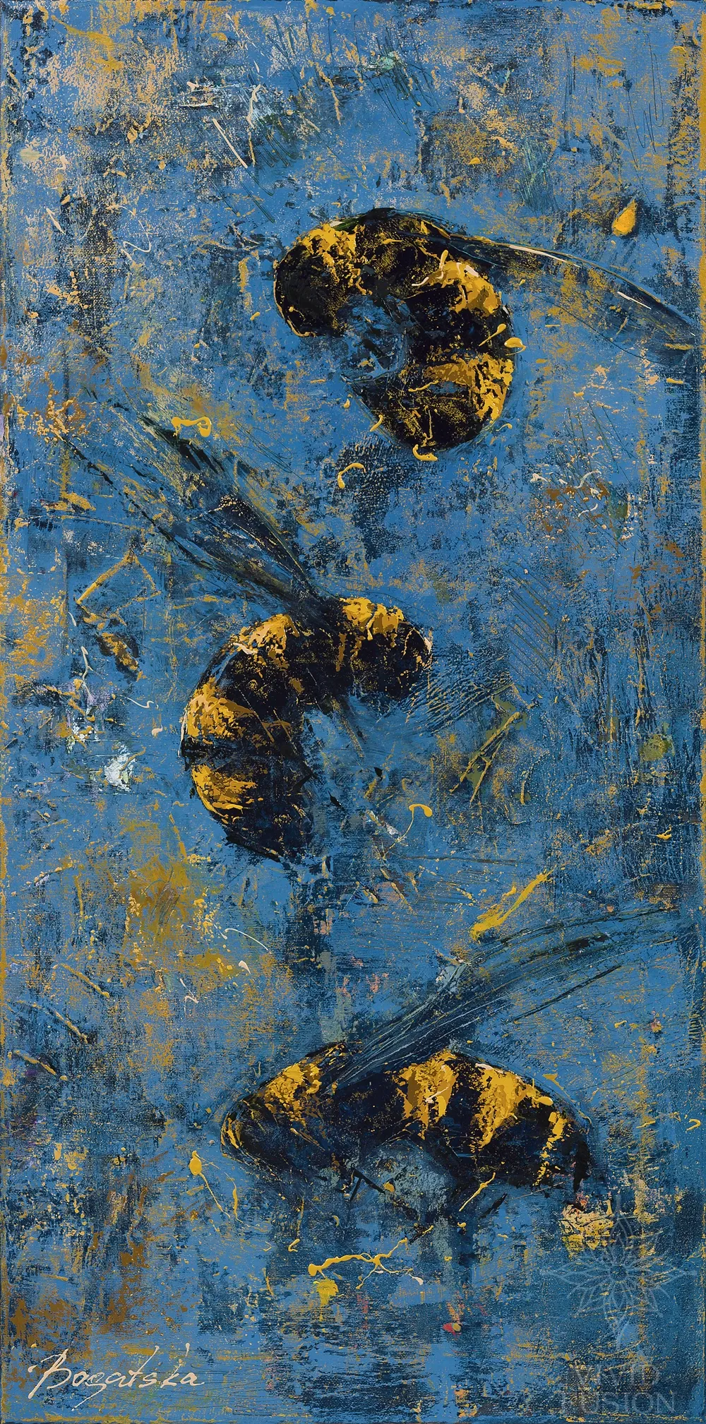 Картина «Busy Bees №4»